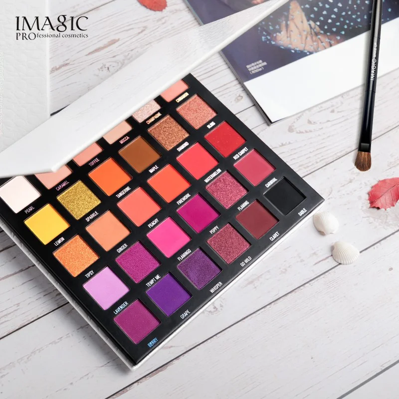 IMAGIC 30 Color Matte Pearl Silky Delicate Mystery Eyeshadow