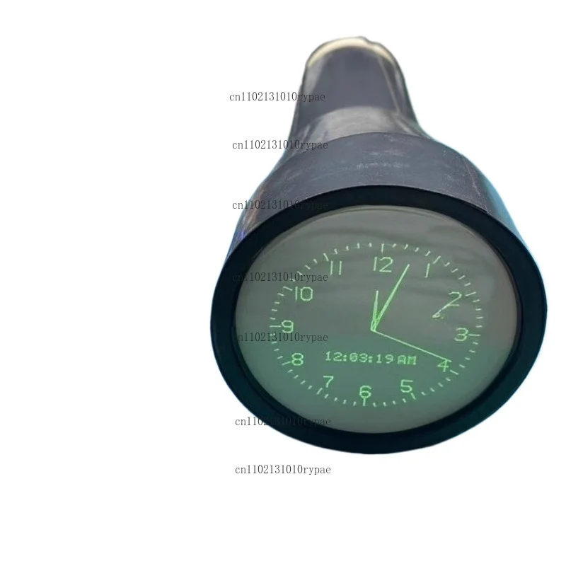 Oscilloscope tube clock controller