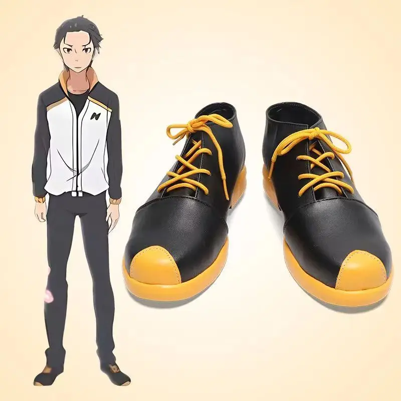 Re:Life In A Different World From Zero Anime Natsuki Subaru Cosplay Shoes