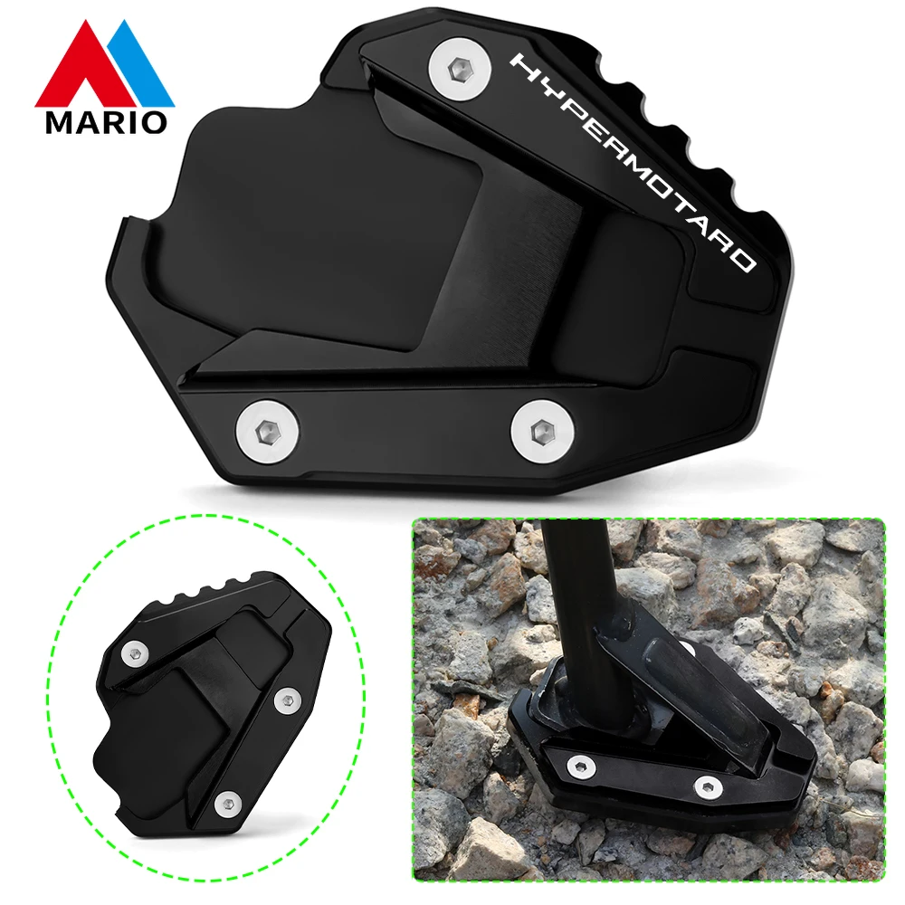 

For Hypermotard 939 939SP SP 950 950SP Motorcycle Foot Kickstand Side Stand Enlarge Extension Plate