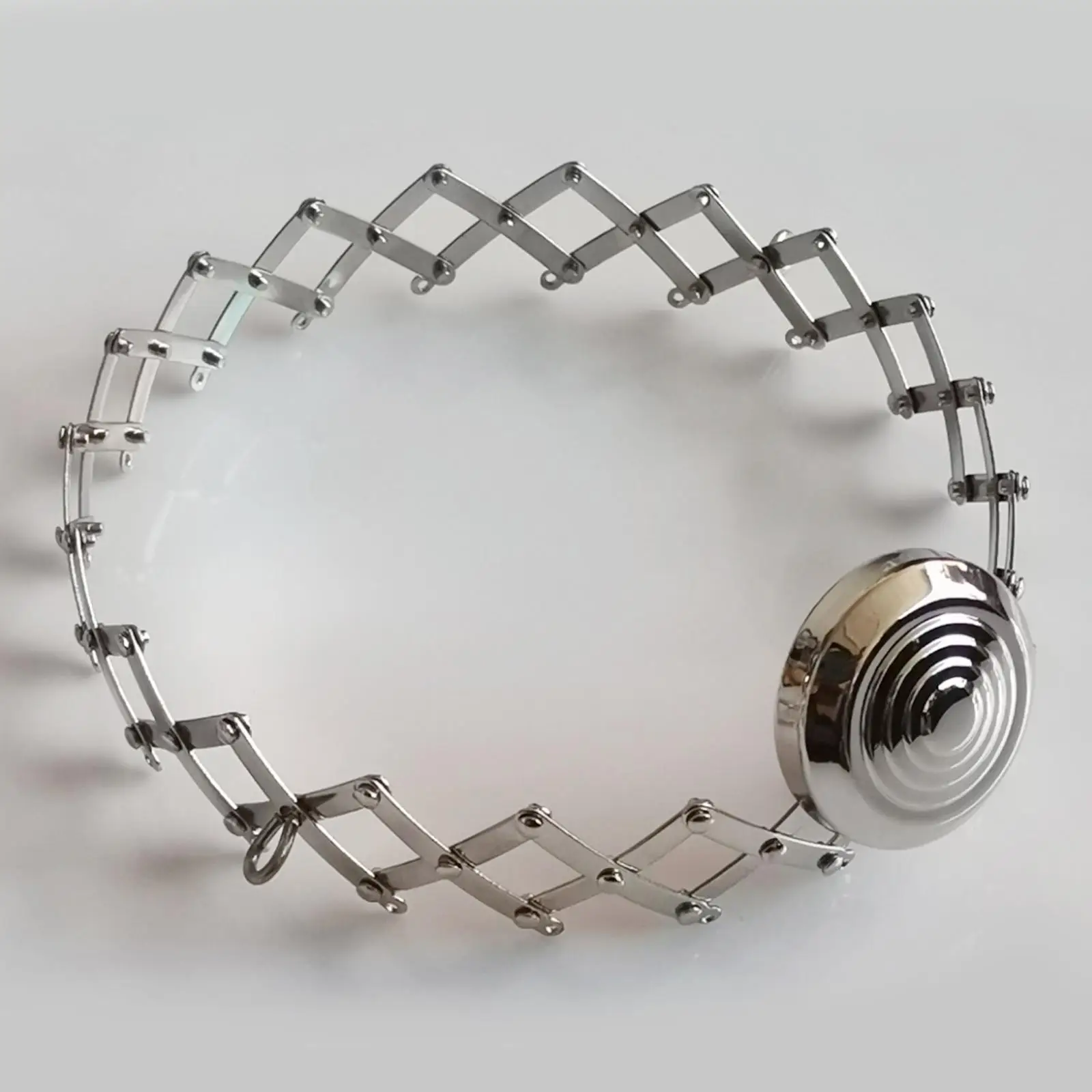 Open Size Expandable Gate Purse Coin Cylinder Evening Lady with Loops Clutch Retractable DIY Material Accessories Parts