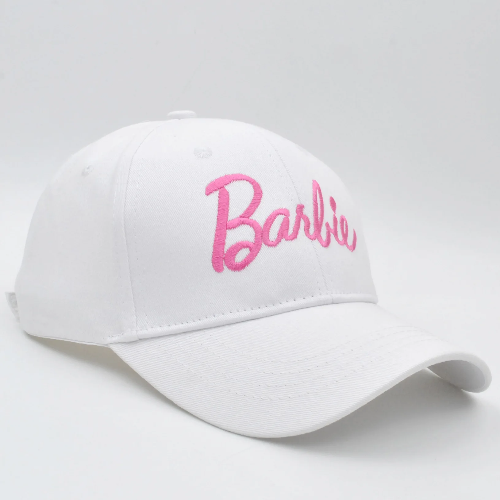 Barbie Baseball Caps for Adult Children Cute Embroidered Cap Visors Women Men Summer Hip Hop Hat Kids Gifts