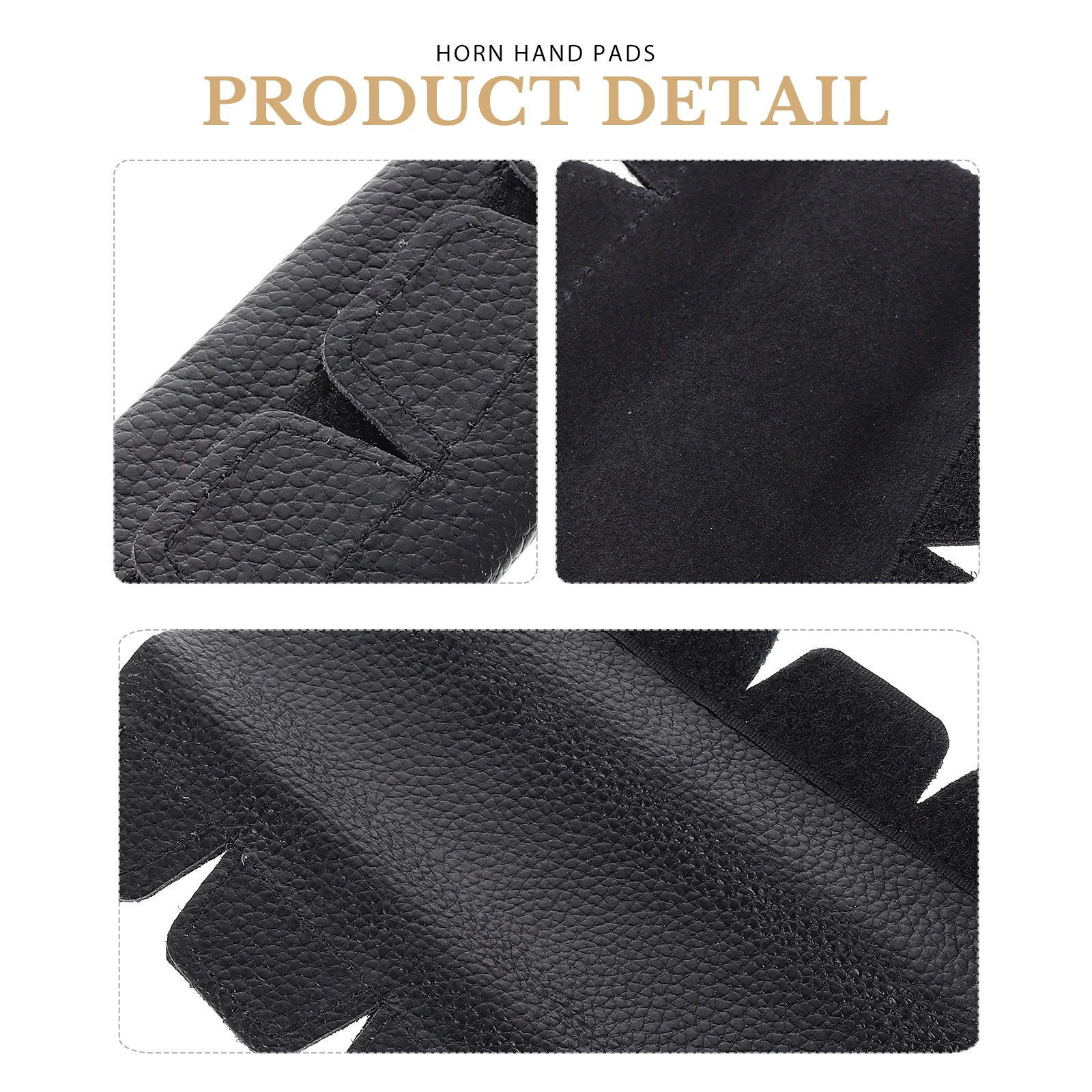 

1Pcs Premium French Horn Hand Pad Black Non-Slip Horn Protection Pad Long-Lasting Wear-Resistant Instrument Guard for Brass