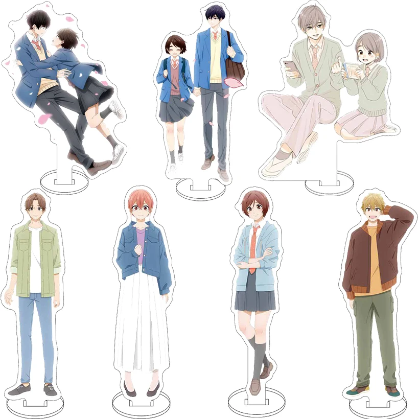 16CM Acrylic Figure Stand Anime A Condition Called Love Hotaru Hinase‌ Hanano Inoue Sasuke ‌Hibiki Asakai Cos Ornaments Gifts