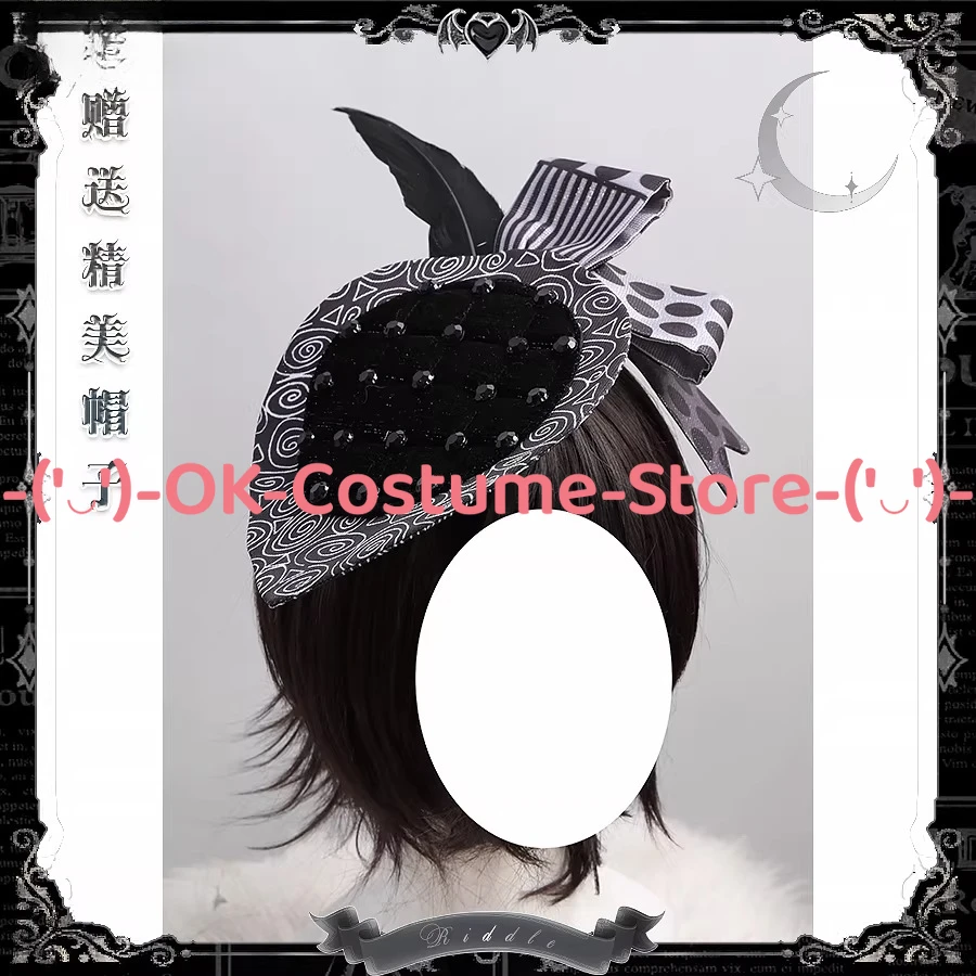 [Customized Size] Twisted Wonderland 2024 Halloween Riddle Rosehearts Cosplay Costume Event Outfit Carnival Party Uniform Suit view 4