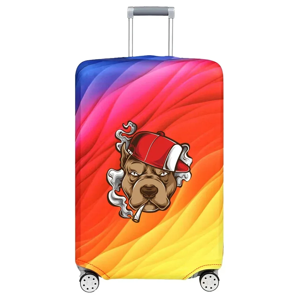 Travel Suitcase Cover Suitable for18-32 Inch Thick Luggage Dust Covers Cute Dog Series Baggage Protection Covers Outdoor Holiday