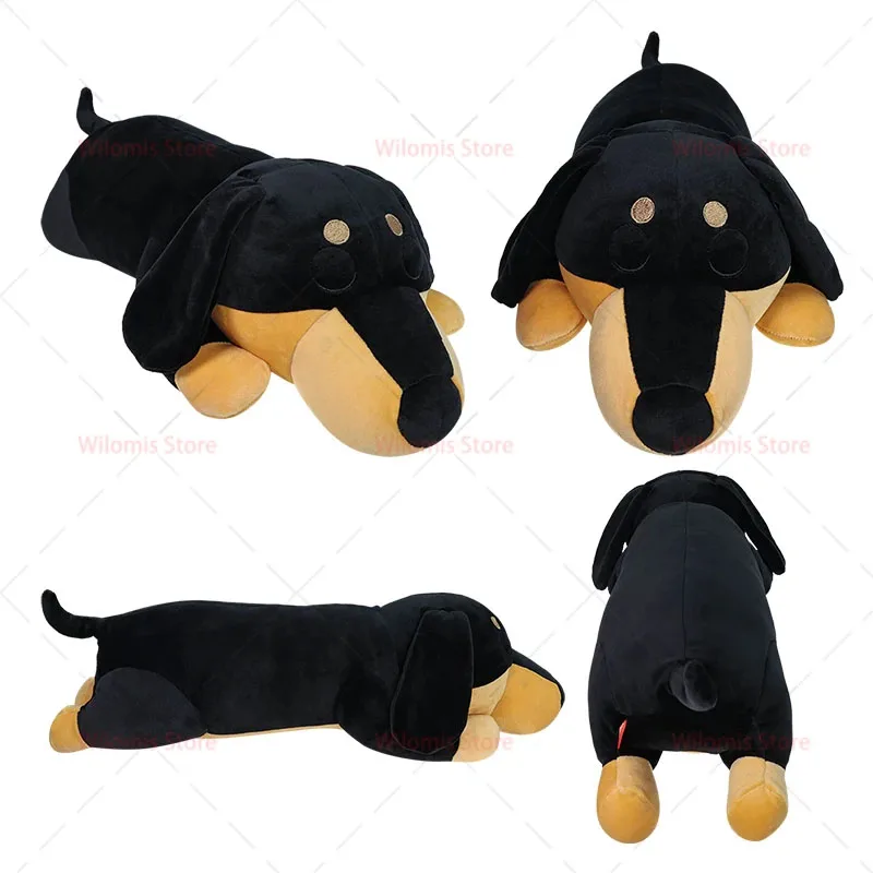かわいいダックスフント犬ぬいぐるみぬいぐるみおもちゃシミュレーションコーギー犬ソーセージ犬人形枕子供の誕生日プレゼント