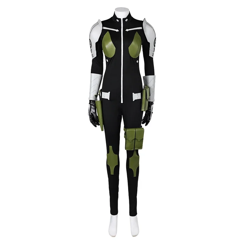 Kaiju No.8 Soshiro Hoshina Ashiro Mina Cosplay Kostuum Jumpsuit Handschoenen Outfits Volwassen Vrouwen Mannen Jassen Halloween Carnaval Pak