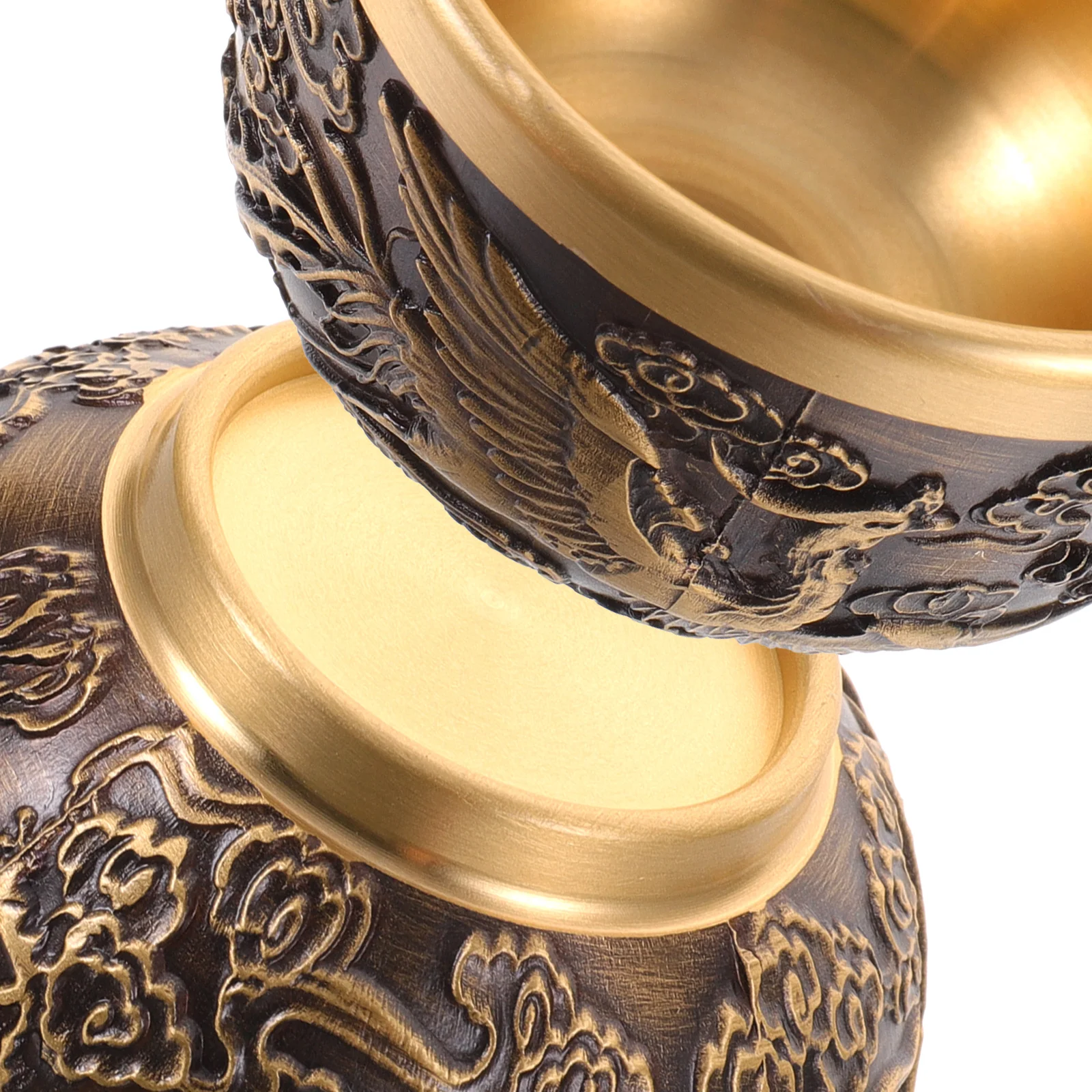 

Premium Chinese Style Metal Teacup with Dragon Design Retro Vintage Cup for Water Coffee Juice Gift Idea