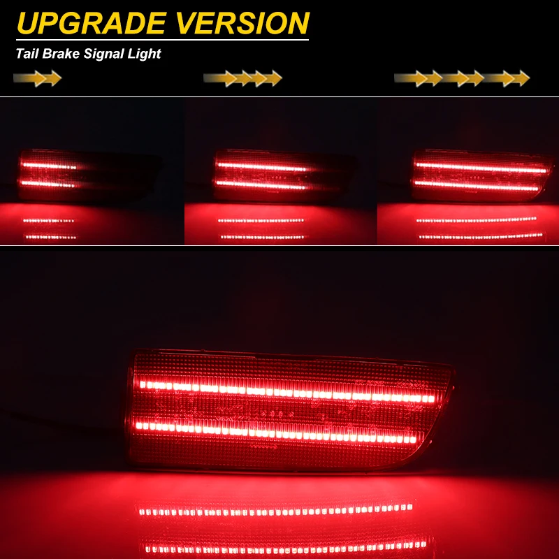 For Benz Sprinter W90 Dodge Sprinter Freightliner Sprinter Bumper Reflector Lights Tail/Brake,Turn Signal Lights &Rear Fog Lamps