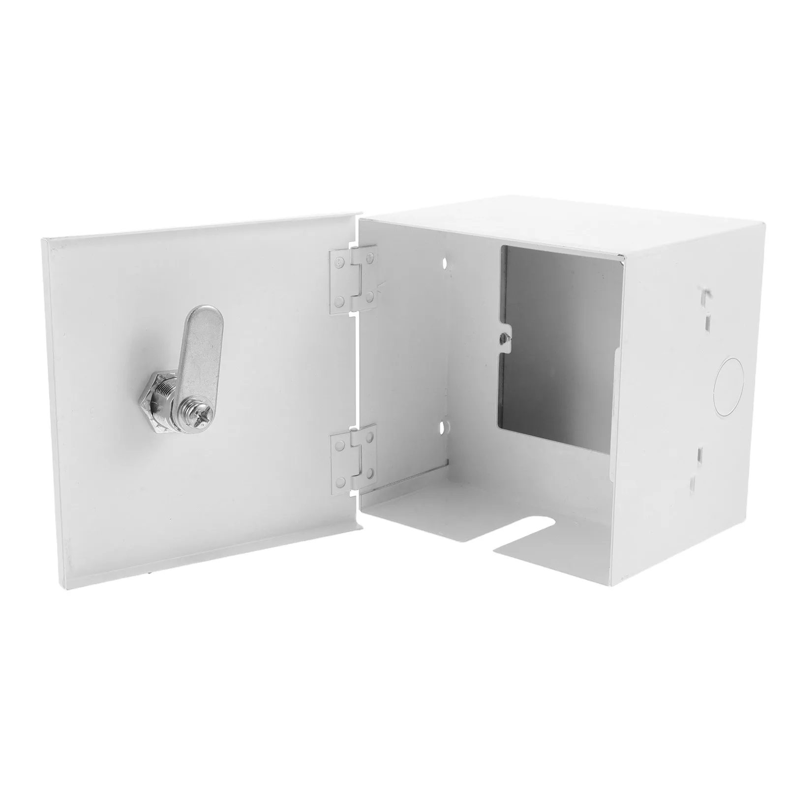 

Weatherproof Stainless Steel Lockable Outlet Cover Heavy Duty Socket Protection Box for Outdoor Electrical Boxes Wall Switch