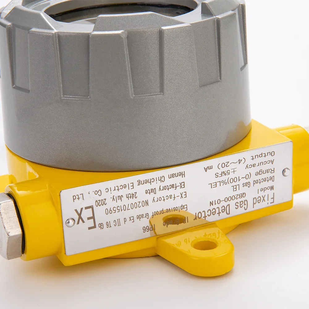Detector de vazamento de gás fixo analisador de gás à prova de explosão