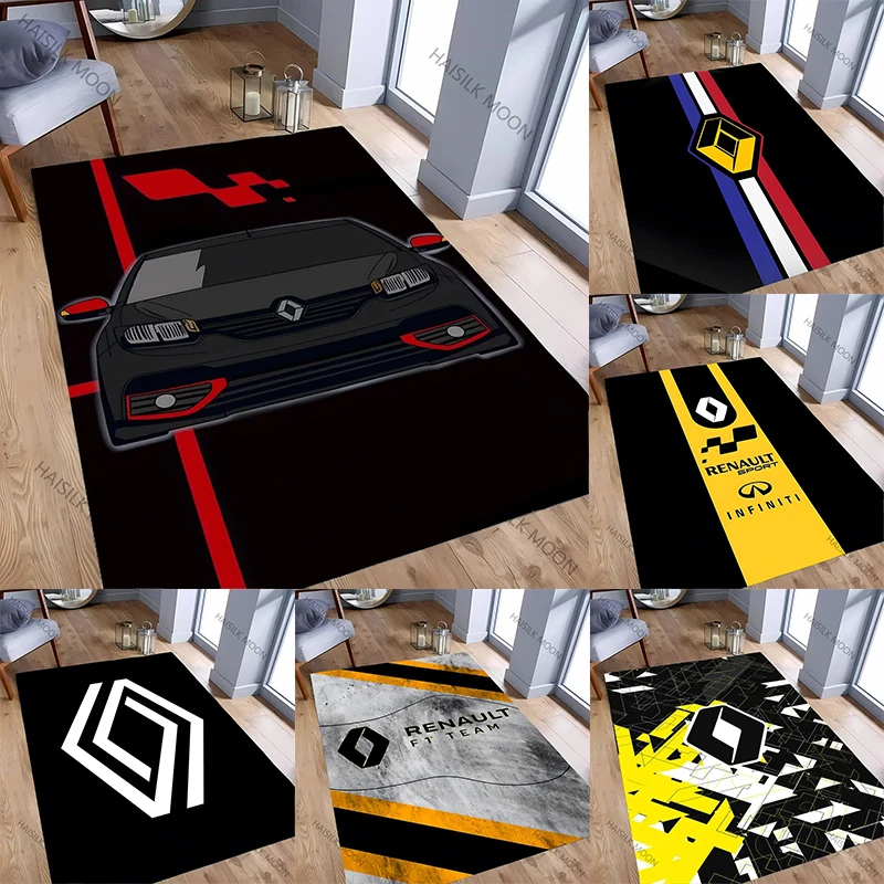 

Car Theme Pattern Area Rug,Carpet for Home Living Room Bedroom Sofa Doormat Kitchen Decor,Non-slip Floor Mat