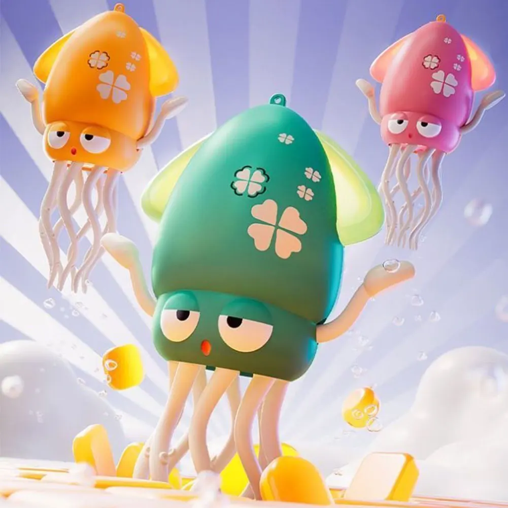 Dancing Octopus Kids Toys with Light Music Electronic Pet Toys Funny Induction Squid Interactive Development Tummy Time Gifts