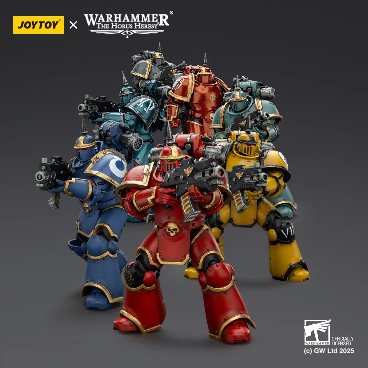 JOYTOY Warhammer The Horus Heresy 1/18 MK lll Tactical Legionary Blood Angels Imperial Fists Thousand Sons Soldier Actionfigur