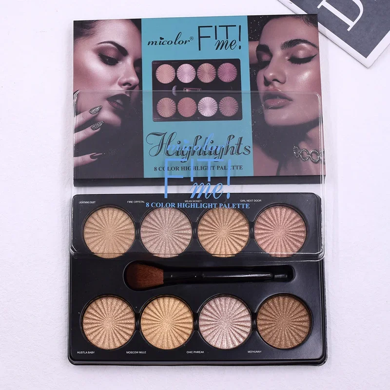 NEW 12 Color Matte Trimming Makeup Palette  Face Basic Makeup Foundation White Brown Female Cosmetic Lasting Nature Water Proof