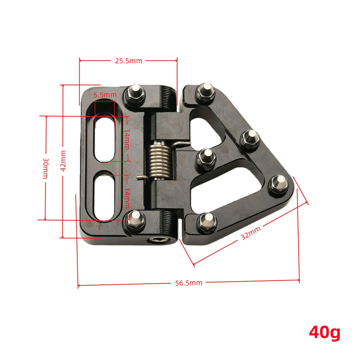 Motorcycles Foldable Rear Brake Pedal Step Tip Plate For KTM 790 890 390 1290 Adventure 690 Enduro 690 SMC R for Husqvarna 701 view 4