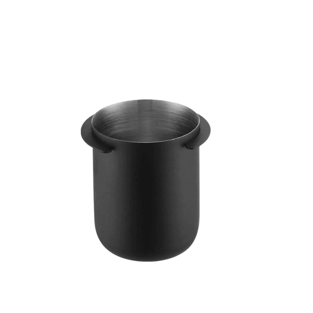 304 Stainless Steel 58mm Dosing Cup Flat Bottom Sniffing Coffee Dosing Cup Consistent Control Espresso Measuring Cup