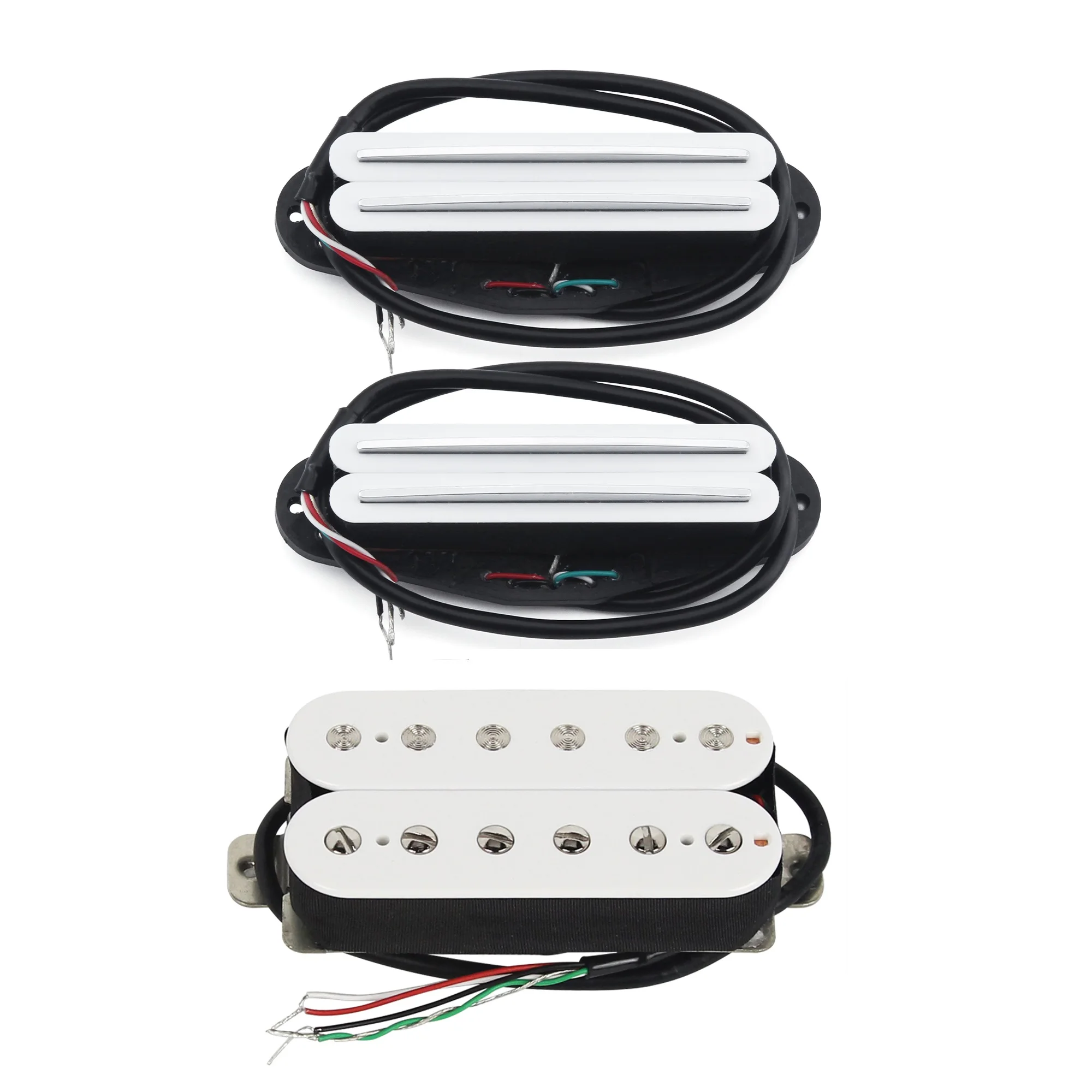 مجموعة لاقط جيتار SSH من السيراميك مكونة من 3 قطع من FLEOR، قضبان مزدوجة + التقاطات هامبوكر #3