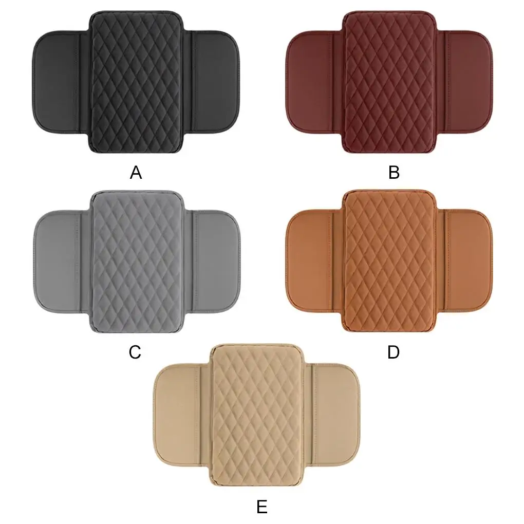 Leather Car Accessories Armrest Cover Optimal Arm Support Easy Installation Arm Rest Cover For Car