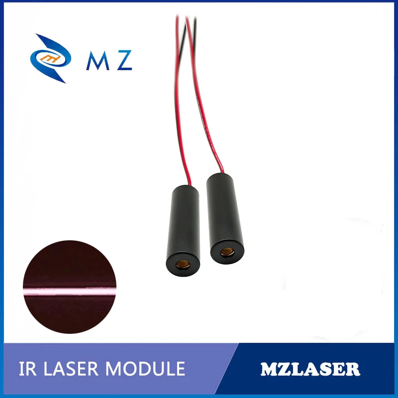 Infrarood 780nm 100Mw 3V Line Laser Hot Selling Compacte Mini D 10X30Mm Industriële Grade Ir Laser Diode Module