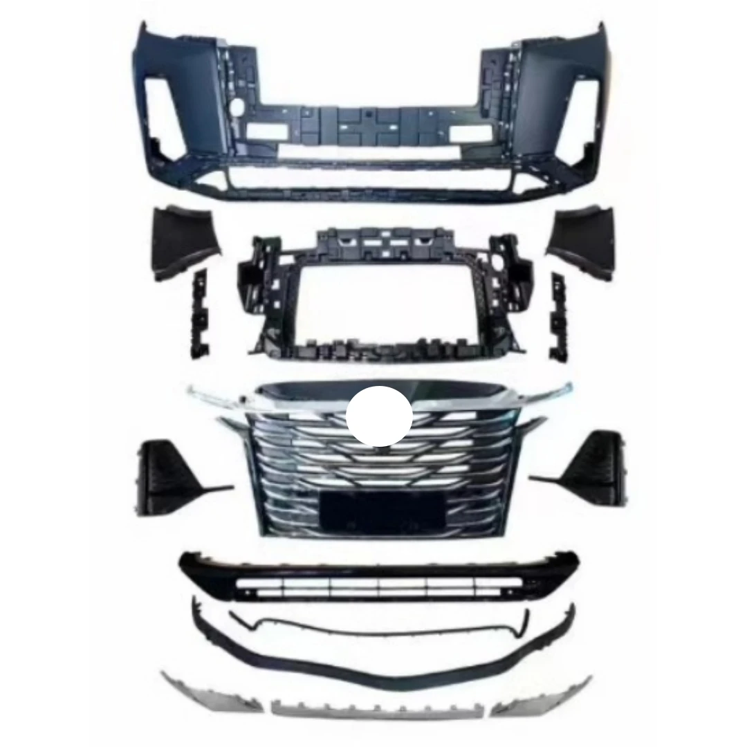 For Buick GL8-653T20 GL8-652T20 modified Front Rear Bumper Grill Mask Strip Trim Fog Lamp Frame Bottom Grille Assembly