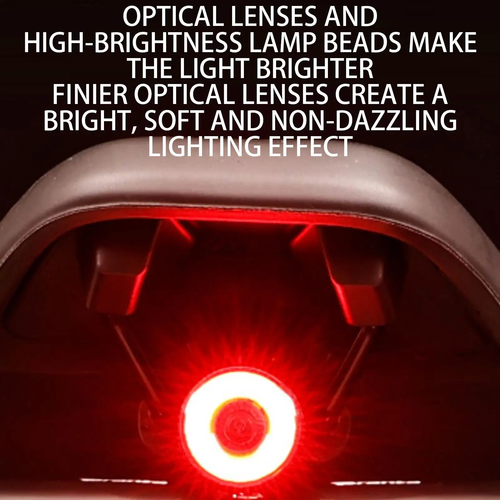 

Bicycle Rear Light Bike Tail Light Smart With Brake Sensor 5 Modes USB Rechargeable Led Warning Safety Taillight For Road
