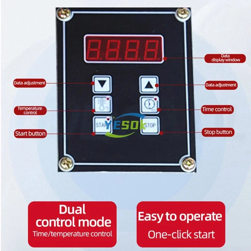 مايكرو الكمبيوتر تحمل سخان HA-1 الكهرومغناطيسي التعريفي تحمل التدفئة قياس درجة الحرارة التحقيق قضيب تسخين