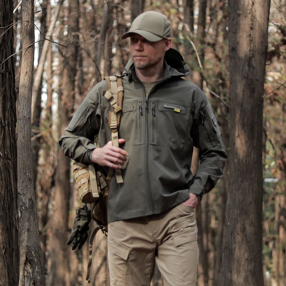 Emersongear Blue Label Mosasaur Tactical Jacket Stretch Ergonomic Cut Coat Camping Hiking Urban Daily Trekking Commuter