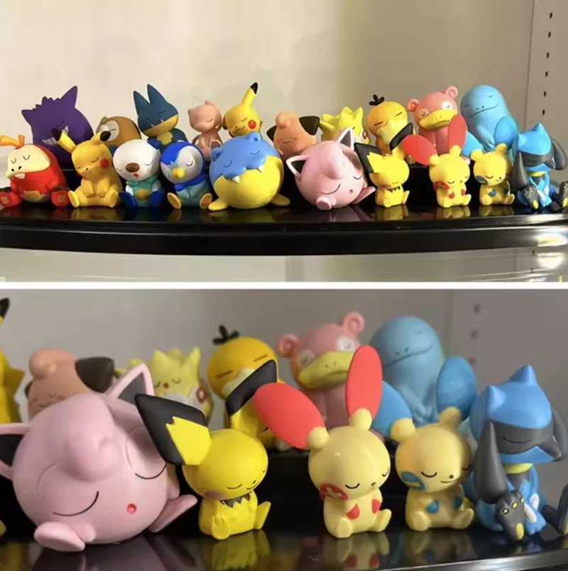 

In Stock Full Series Anime Figures Toy Set Shoulder On Shoulder Blind Box Kawaii Pvc Action Figure Desktop Decor Surprise Gifts