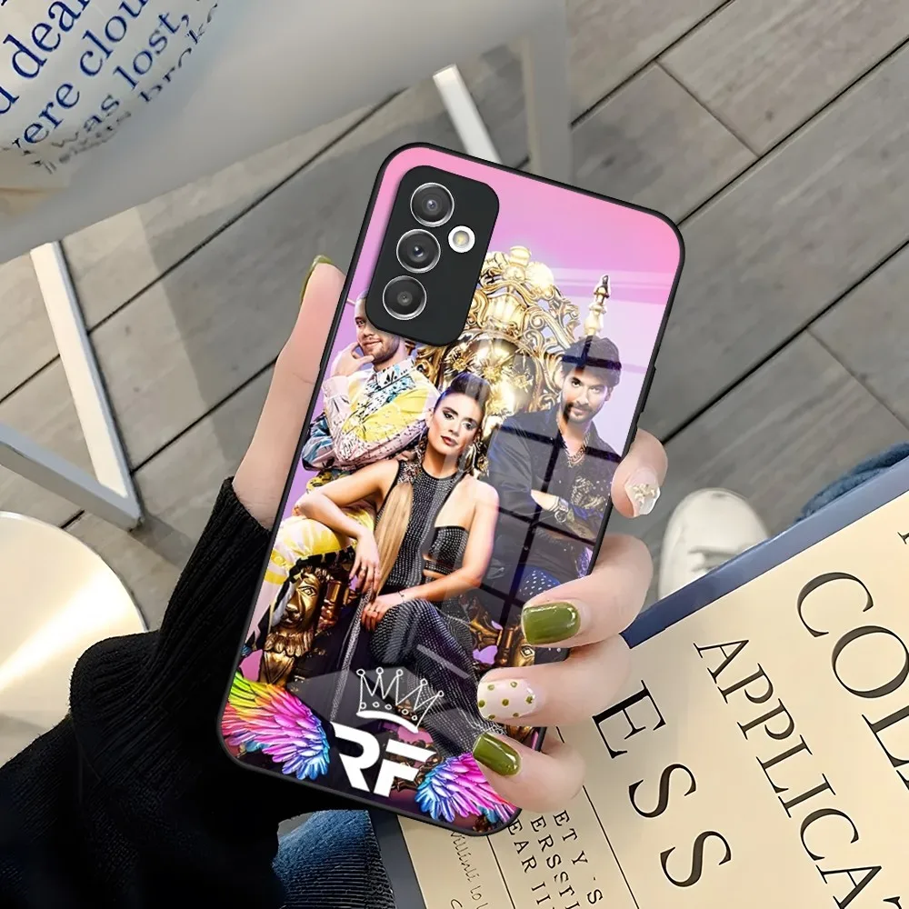 Movie The Queen Of Flow Phone Case for Samsung S24 S23 S21 S20 S22 A24 A34 A54 A53 Note 20 Pro Ultra Plus Glass Back Cover