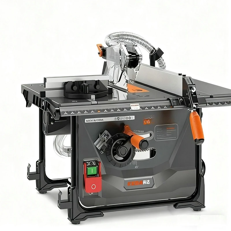 

220 В 2000 Вт Деревообрабатывающая беспыльная пила Многофункциональная настольная пила 110 В 1800 Вт 45 ° Электрическая пила для резки, подъема и косой резки