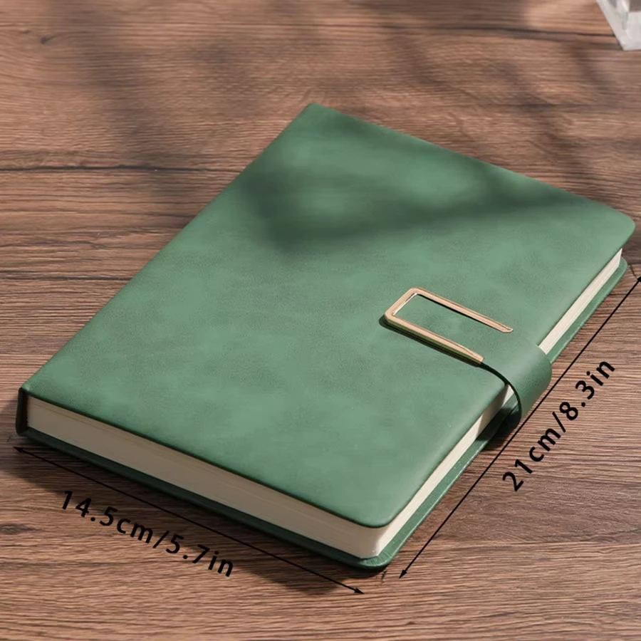 Vintage A5 Thickened PU Soft leather notebook Business Notepad with personalized soft cover Stationery School Office Supplies