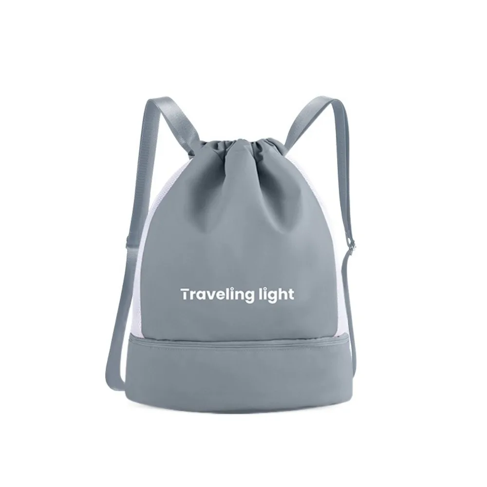 

Waterproof Travel Fitness Bag Dry Wet Separation Large Capacity Swimming Yoga Bag Independent Shoe Bag Portable