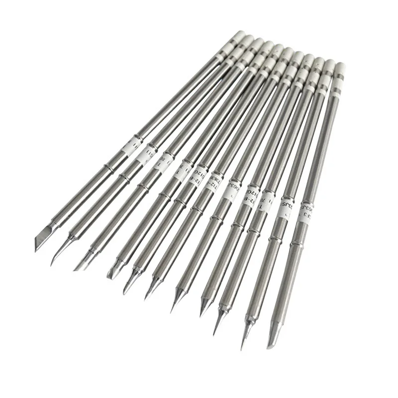 T12 K Series Soldering Solder Iron Tips T12-KL KF KR KU Series Iron Tip for Hakko FX951 STC AND OLED Electric Soldering Iron