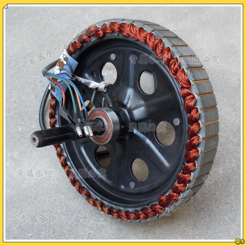 

36 v48v60v72v bicycle modified high - power motor rotor 350w1500 w1000w common electric