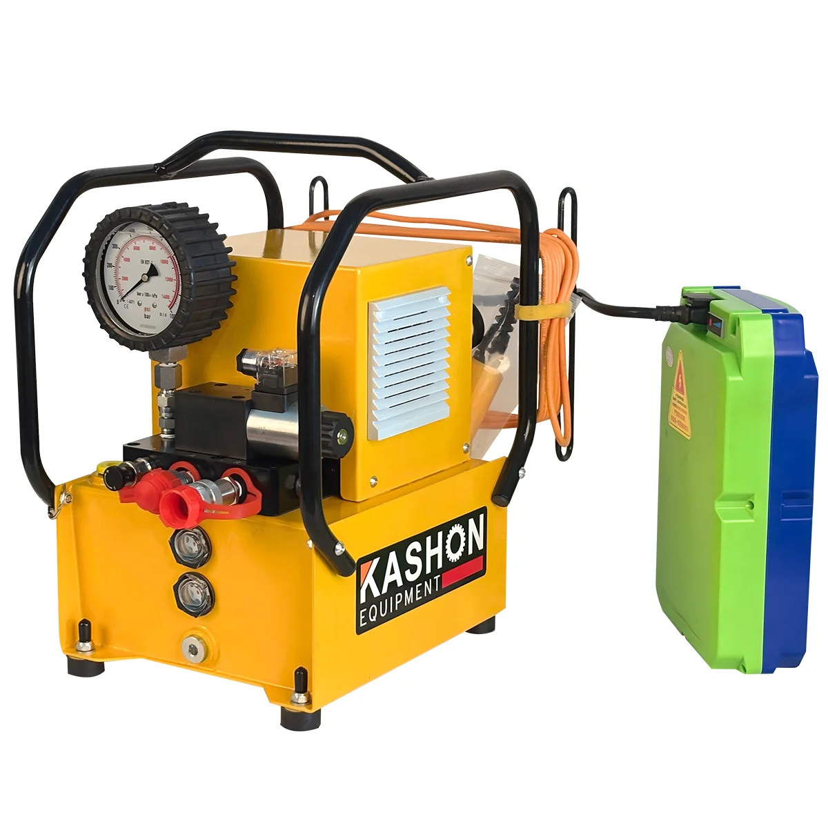 KBPW7005, Btterty Recharge Hydraulic Torque Wrench Pump, For Use In Areas Without Electricity