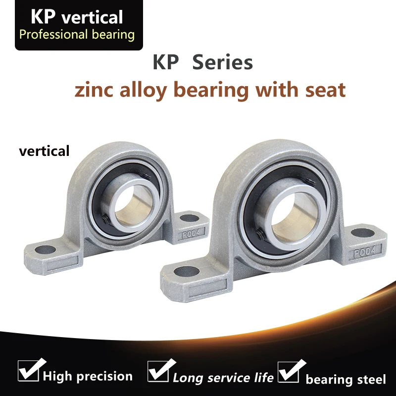 KP08 KP000 KP001 KP002 KP003 KP004 KP005 KP006Diameter  Bore Diameter Self Aligning Zinc Alloy Flange Pillow Block Bearing
