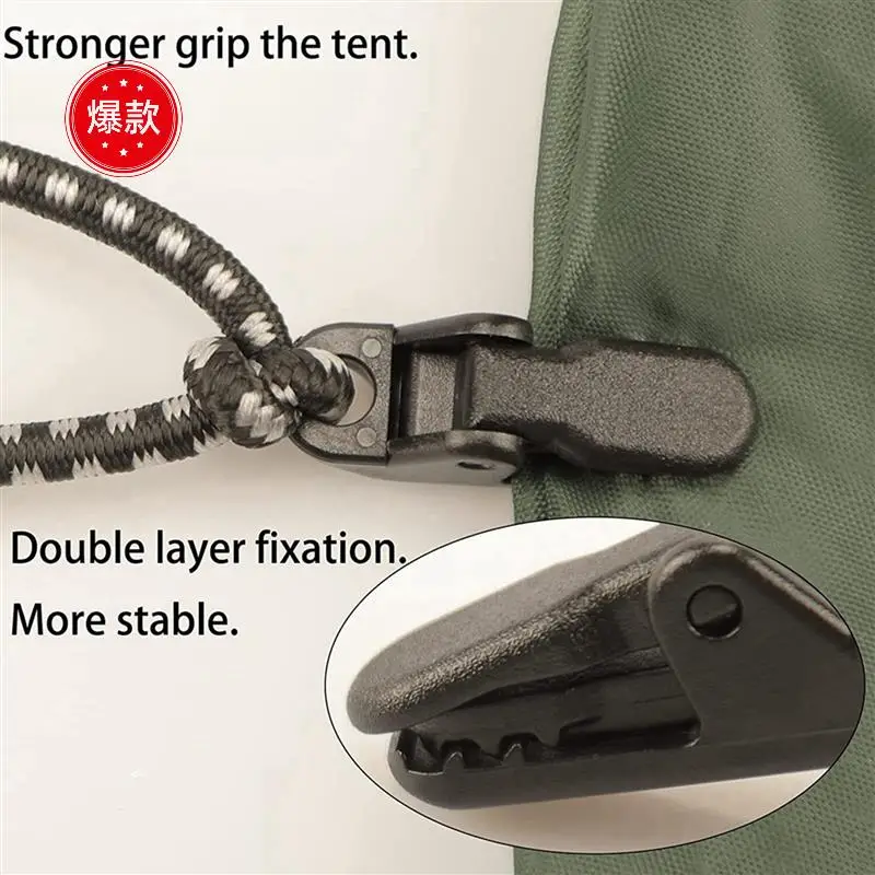 

210PCS Camping PC Tent Clips,Awning Tarp Clips,Tarpaulin Clamps, Tarp Clips Tent Clips, Tent Fixing Clamps Outdoor