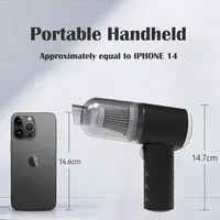 9000Pa Wireless Car Vacuum Cleaner USB Charging 1200mAh Portable Cleaning Appliance Mini Wet and Dry Vacuum Cleaner Household 2