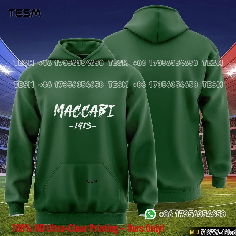 

Худи TESM 2026 Весна: Мужская и женская толстовка для футбольных фанатов, повседневный свободный пуловер с капюшоном, унисекс, уличная одежда