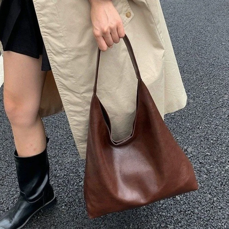 

Высококачественная женская большая сумка из тонкой кожи с высококачественным качеством и известным пригородным прочным видом ​