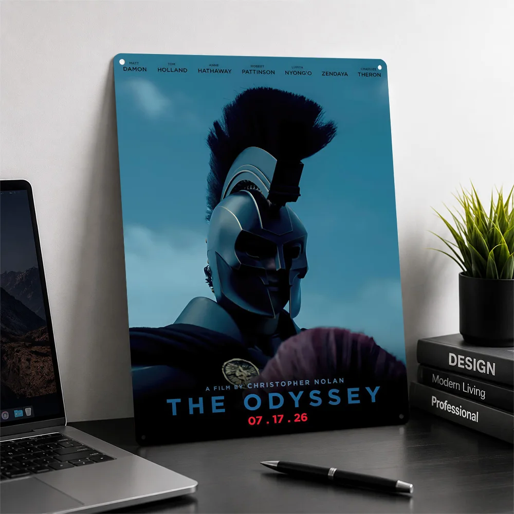 The Odyssey Movie Metal Poster Perfect Gift for Fans Lovers Personalized Wall Art Metal Sign for Decoration Room Accessories