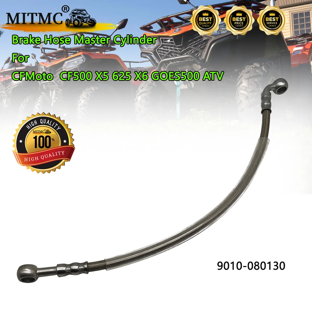 

High-quality Brake Hose Master Cylinder For CF CF500 X5 625 X6 GOES500 ATV Accessories CF Part 9010-080130
