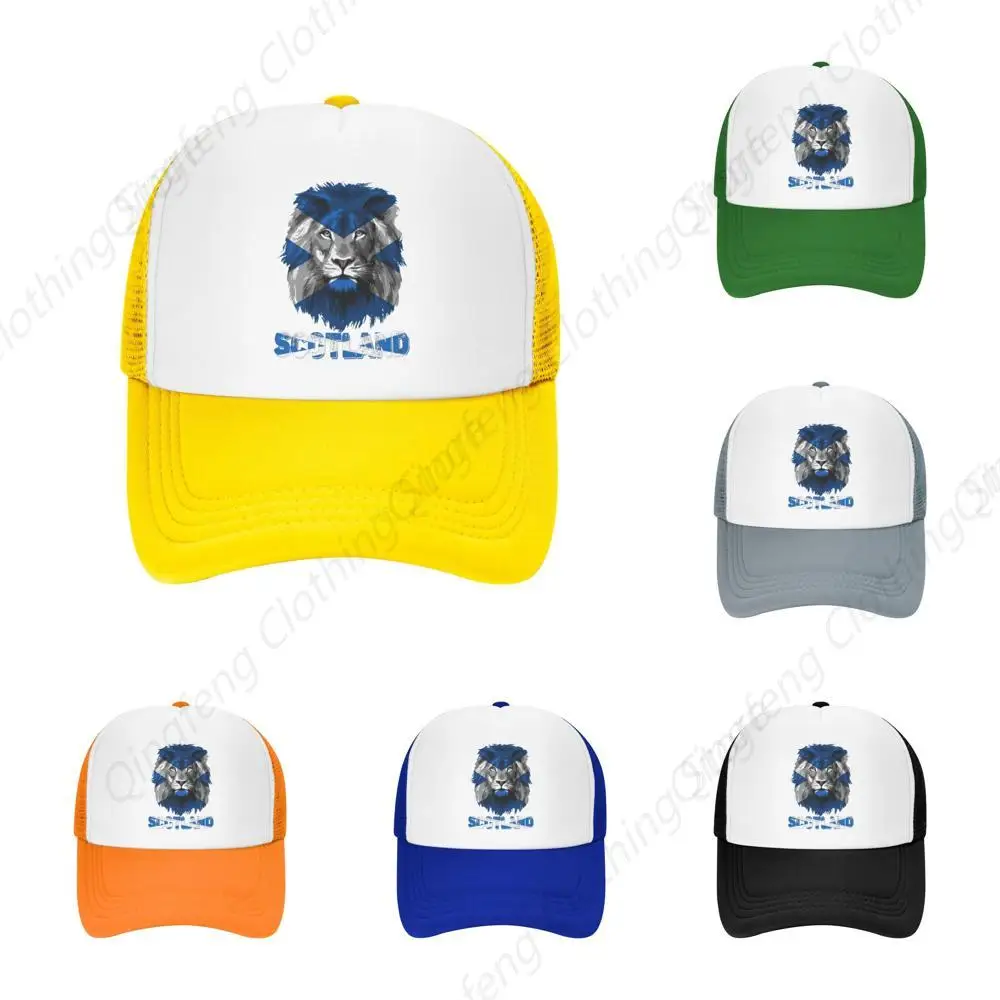 

Vintage Lion Men Women Mesh Baseball Cap Snapback Trucker Hat Unisex Adult Adjustable