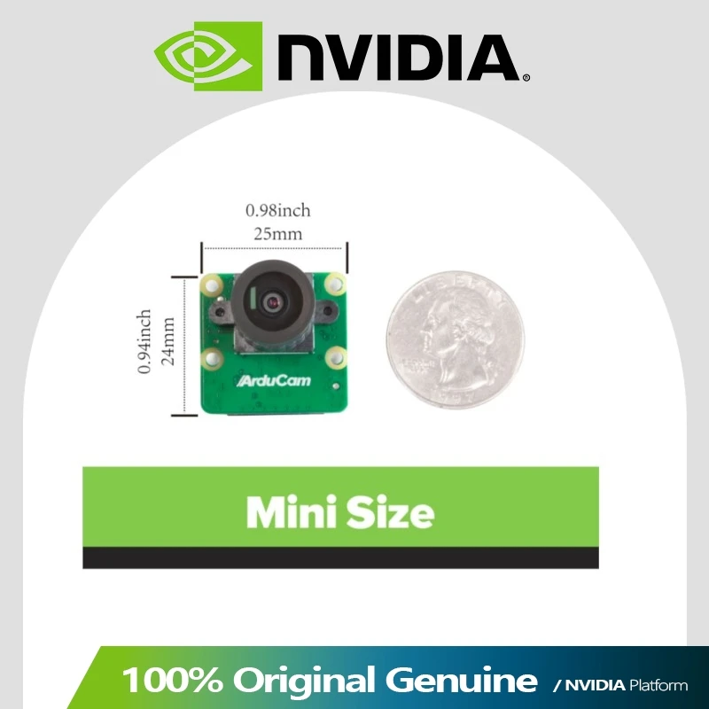 Arducam IMX219 8MP Wide-Angle Camera Module, NVIDIA Jetson Orin Series, Mini FPC Plug & Play, 2/4-Lane MIPI