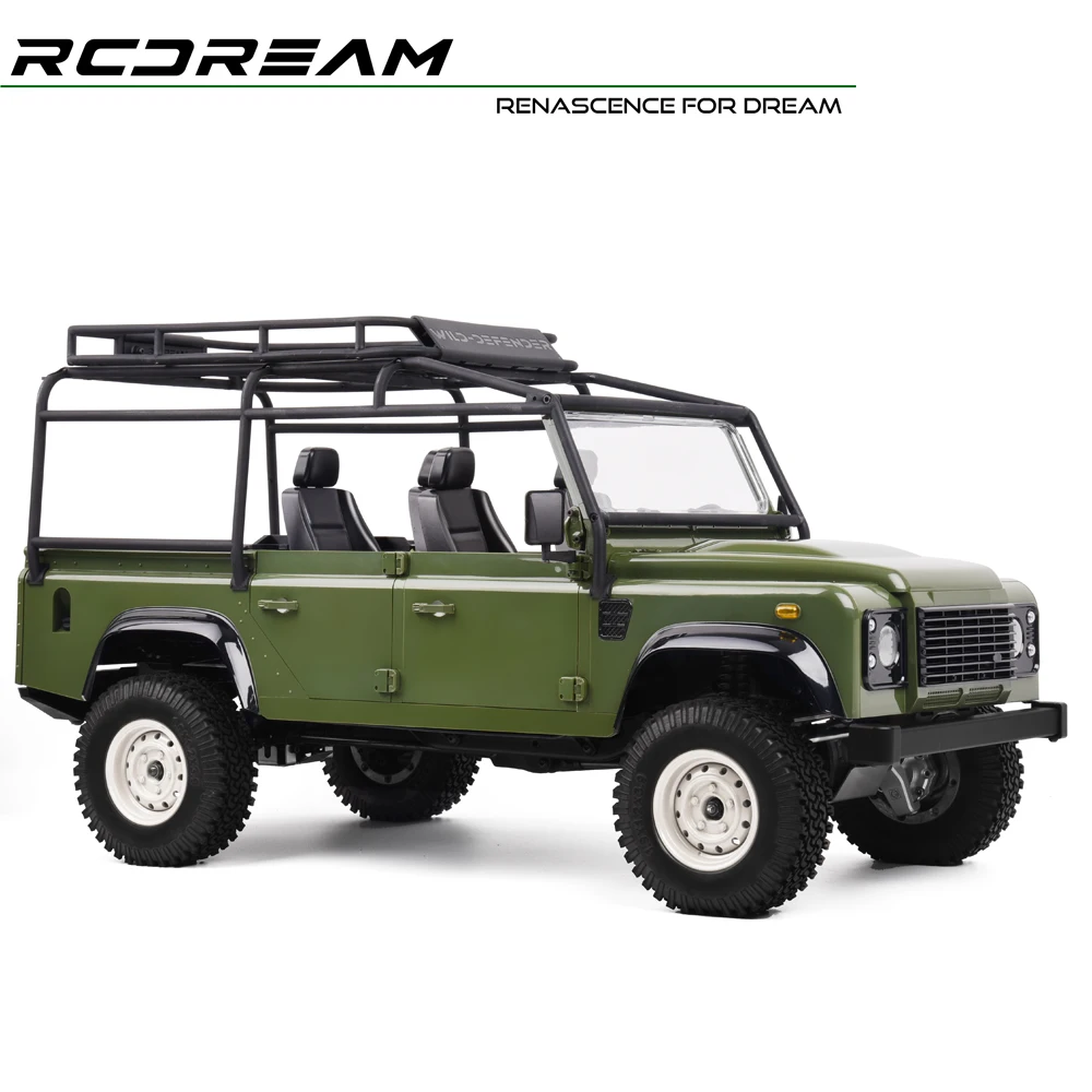 RCDream 324mm Classic Fender Kit For Wild-defender RD110 324mm Hard Body Option Upgrade parts #D1-324F-4D-RG/CY/TG