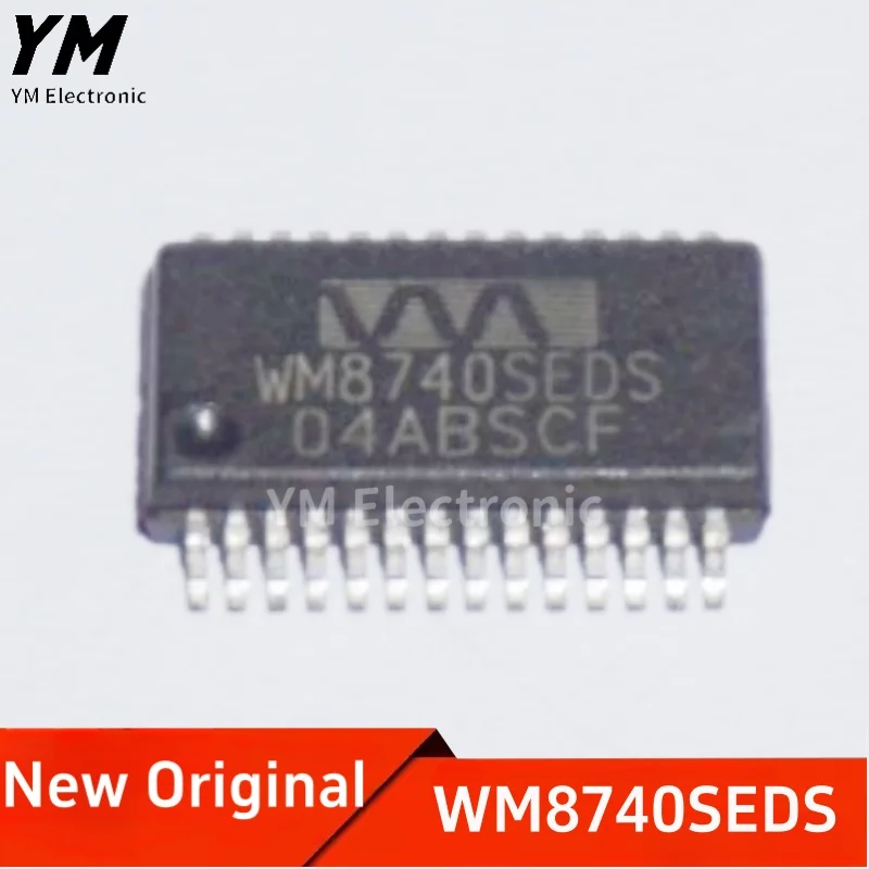 New Original WM8740SEDS WM8740 SSOP28  2-channel 120dB audio DAC chip