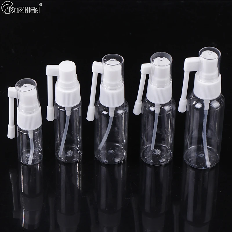 Oral Spray Bottles Plastic Empty Container Medical Water Spray Liquid Mist Atomizer Cosmetic Container Portable