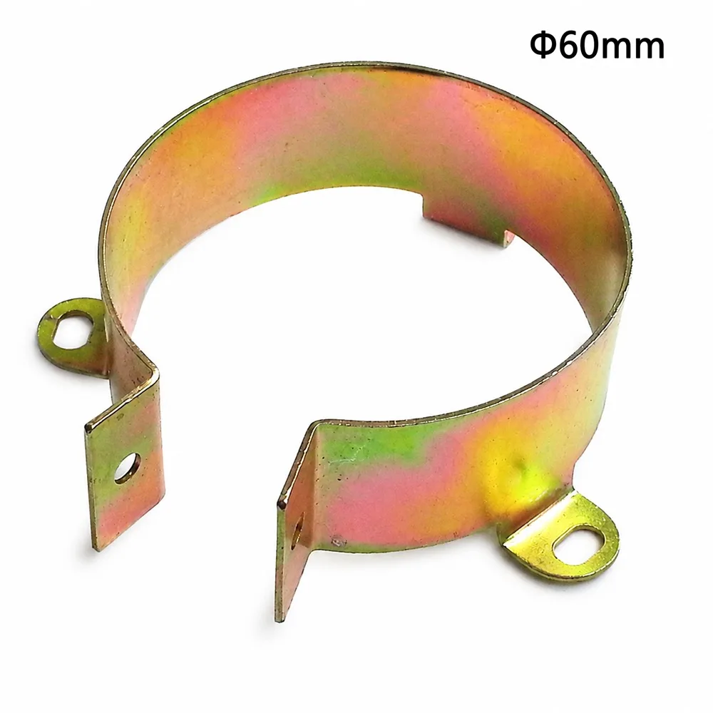1Pcs 22-90mm Capacitor Bracket Clamp Zinc Plated Mounting Clip Capacitor Mounting Clip Screw Nut Anti Oxidation